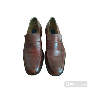 Made in italy Bostonian men's brown leather  shoes Size 11